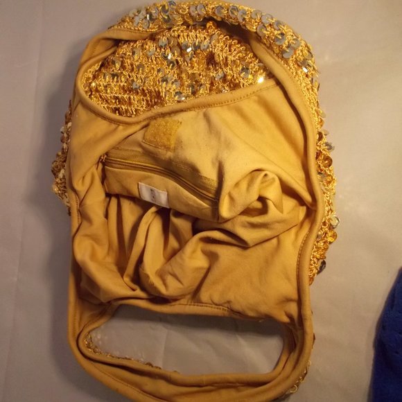 Preowned gold sequence purse/bag - Picture 3 of 3